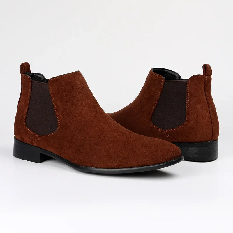 Cyrax | Men’s Suede Chelsea Boots