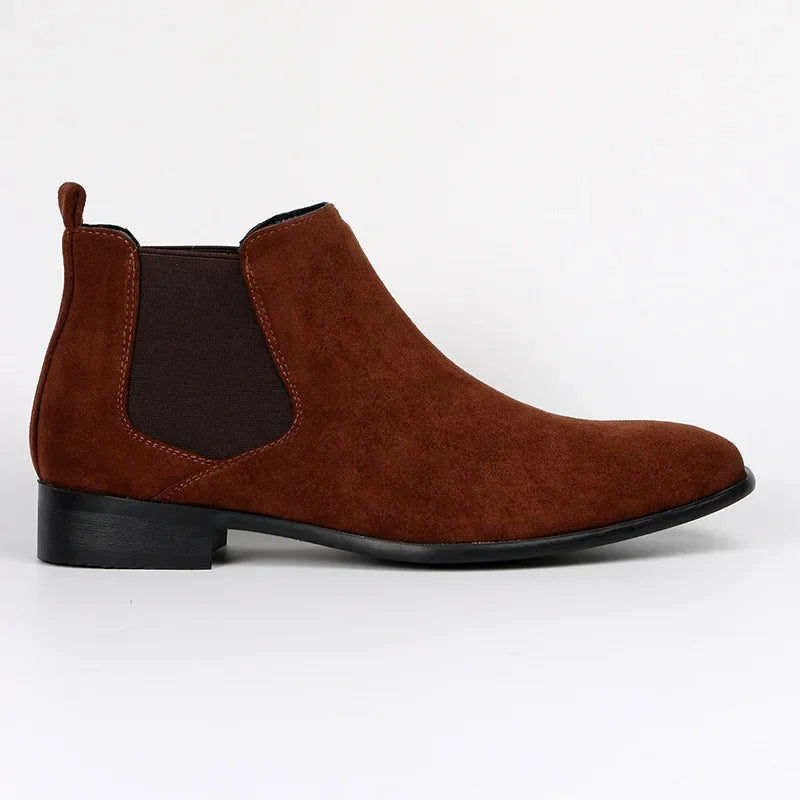Cyrax | Men’s Suede Chelsea Boots