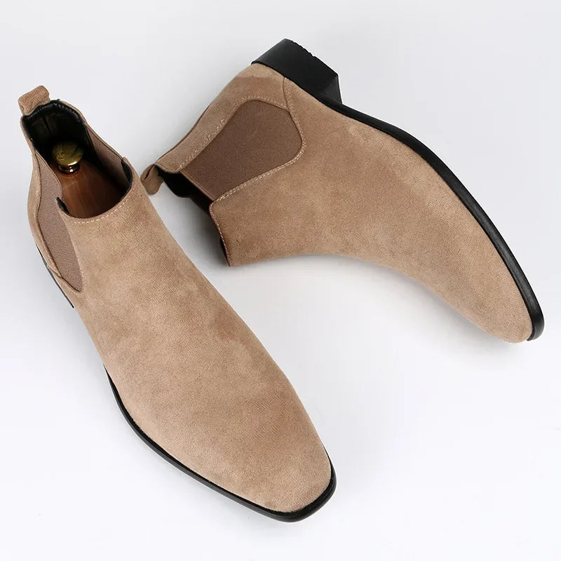 Cyrax | Men’s Suede Chelsea Boots