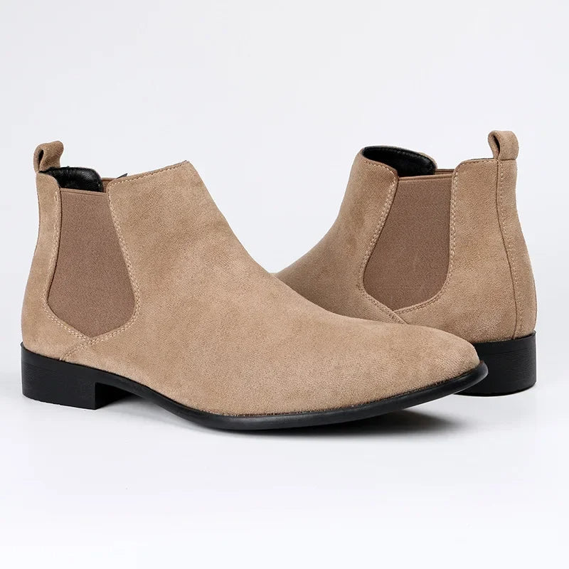 Cyrax | Men’s Suede Chelsea Boots