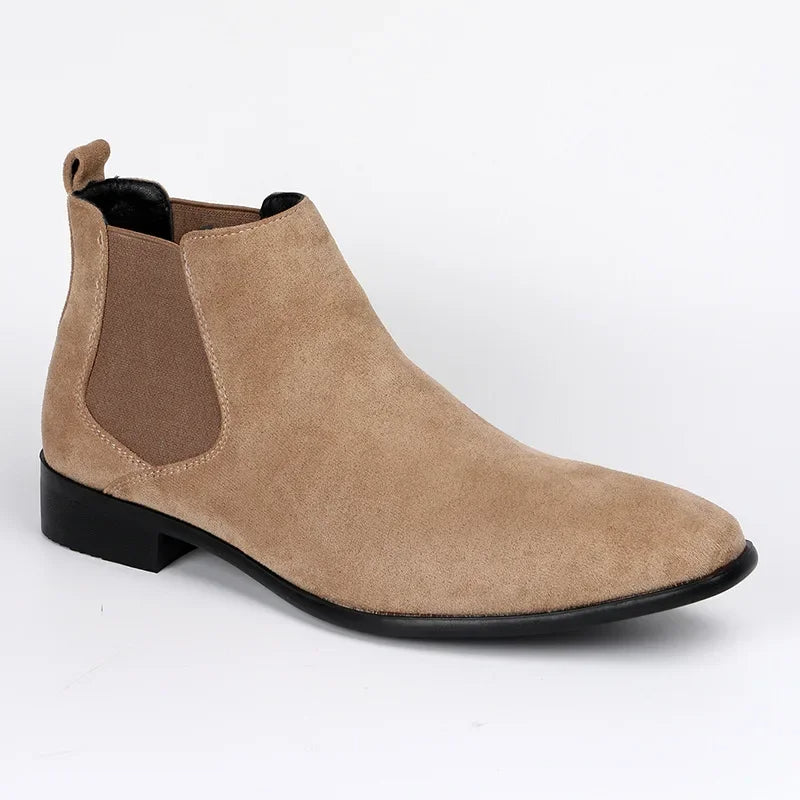 Cyrax | Men’s Suede Chelsea Boots