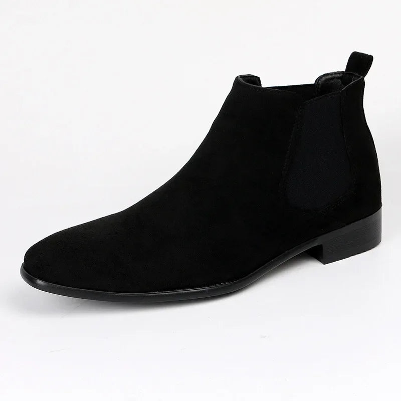 Cyrax | Men’s Suede Chelsea Boots