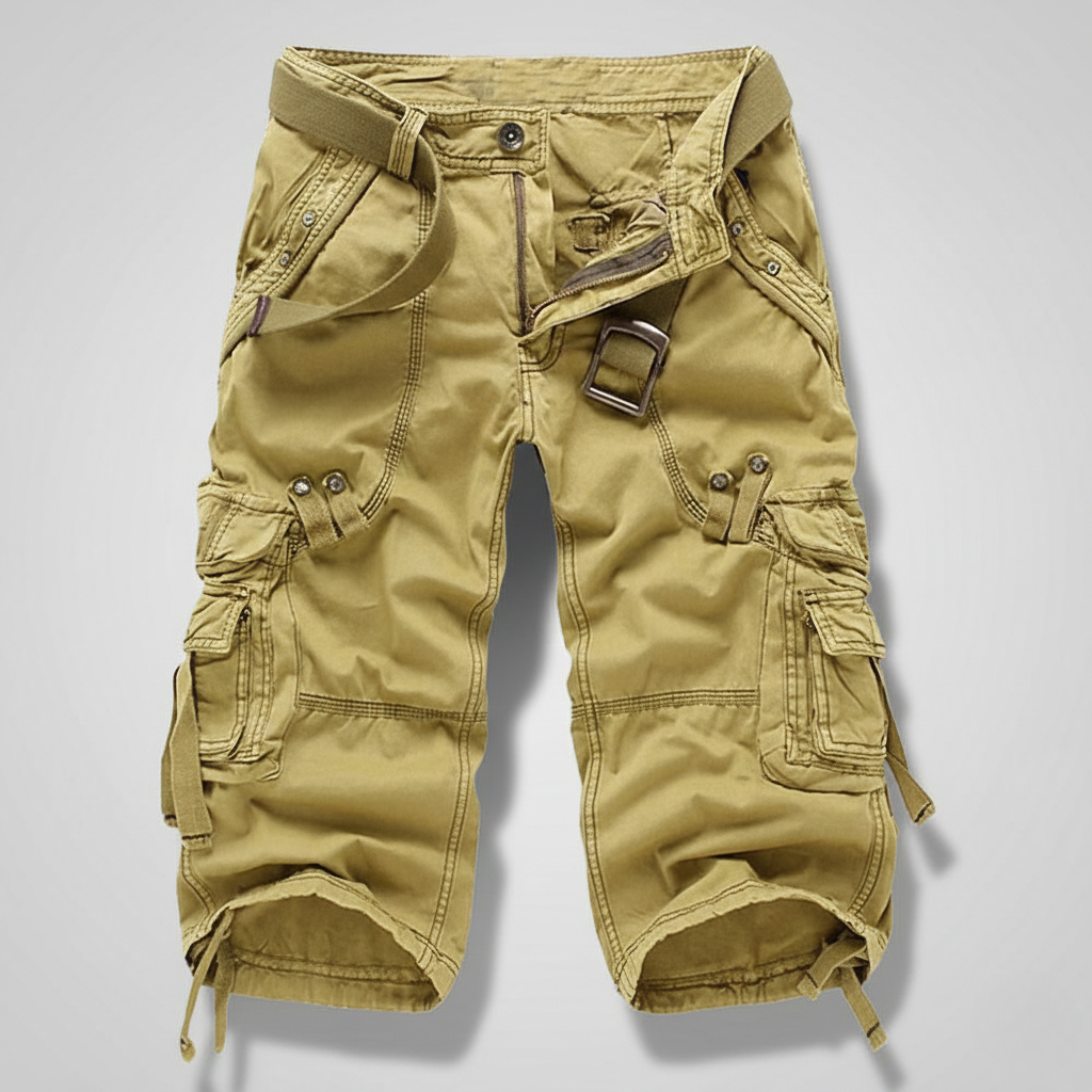 Brent | Men’s Knee Length Cargo Shorts
