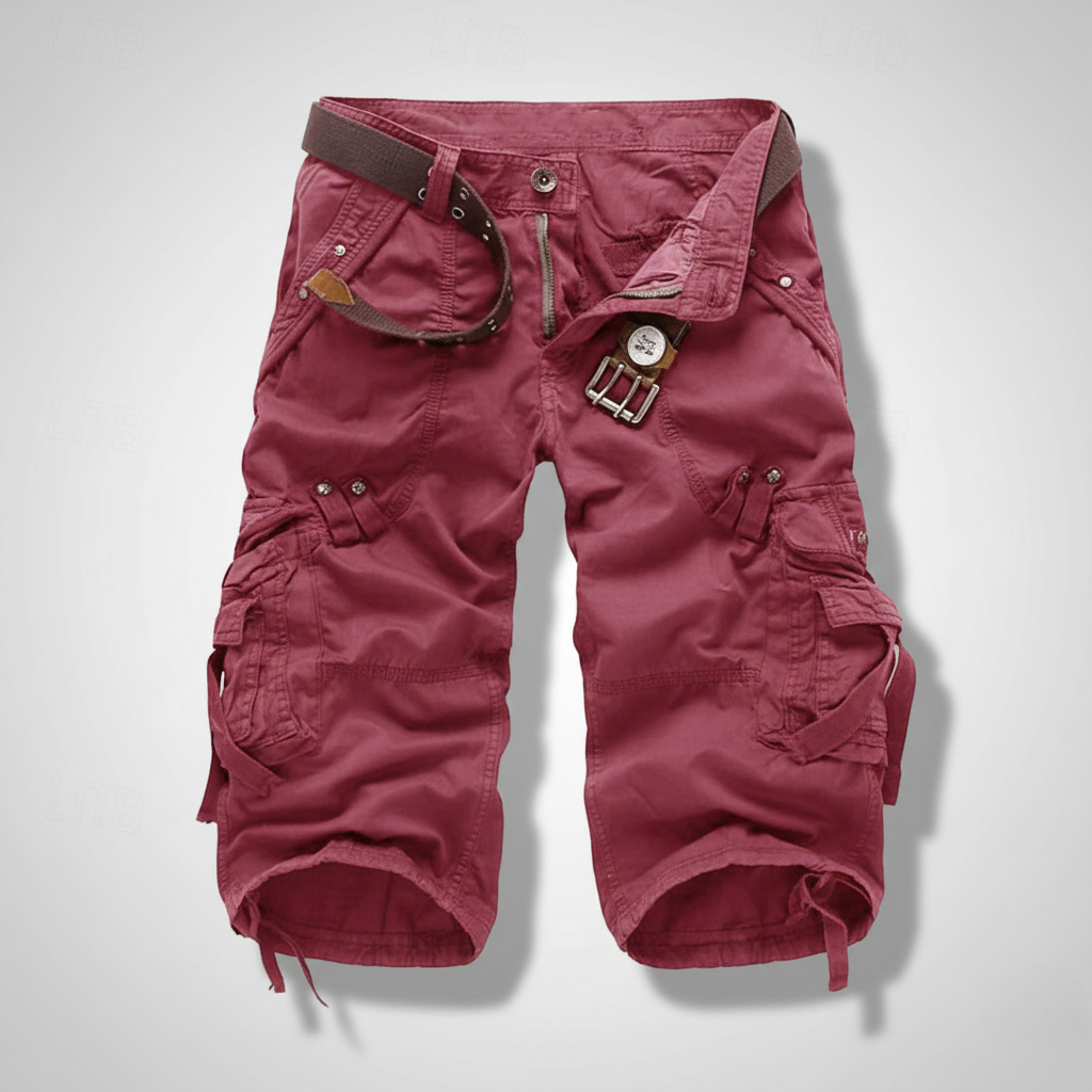 Brent | Men’s Knee Length Cargo Shorts