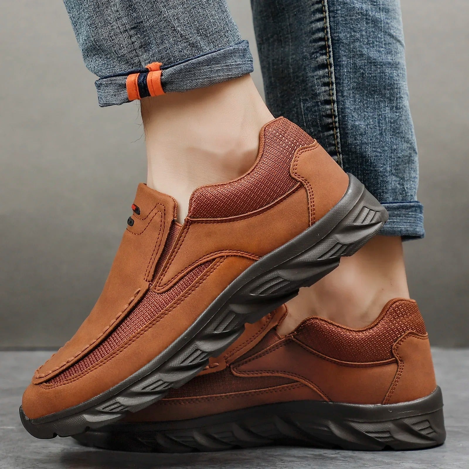 Stellan | Men’s Nubuck Hybrid Loafers