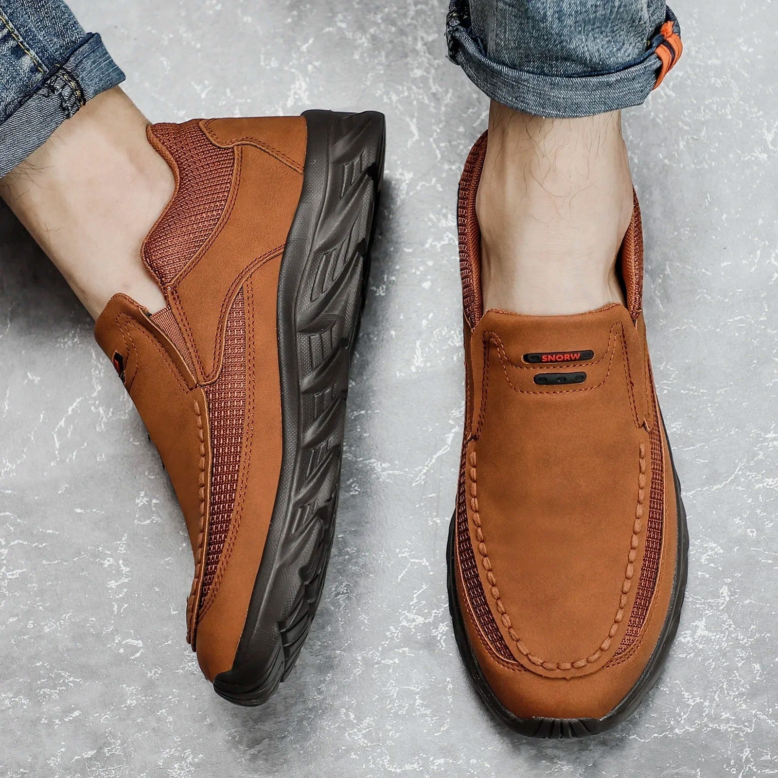 Stellan | Men’s Nubuck Hybrid Loafers